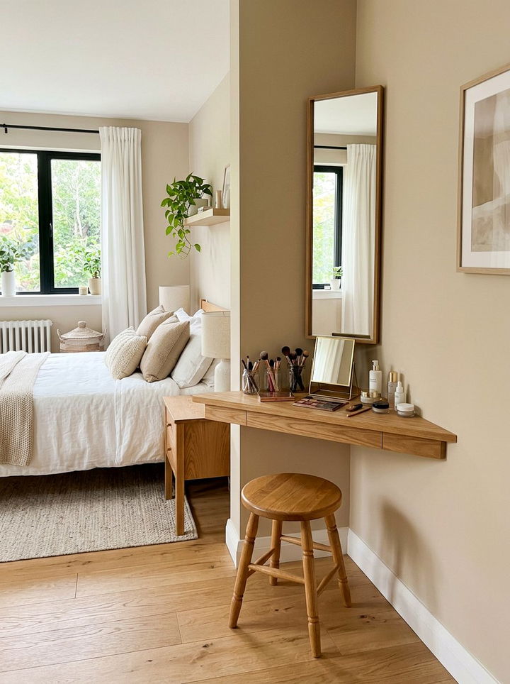 Corner Makeup Vanity For Tight Spaces - 30 bedroom makeup vanities