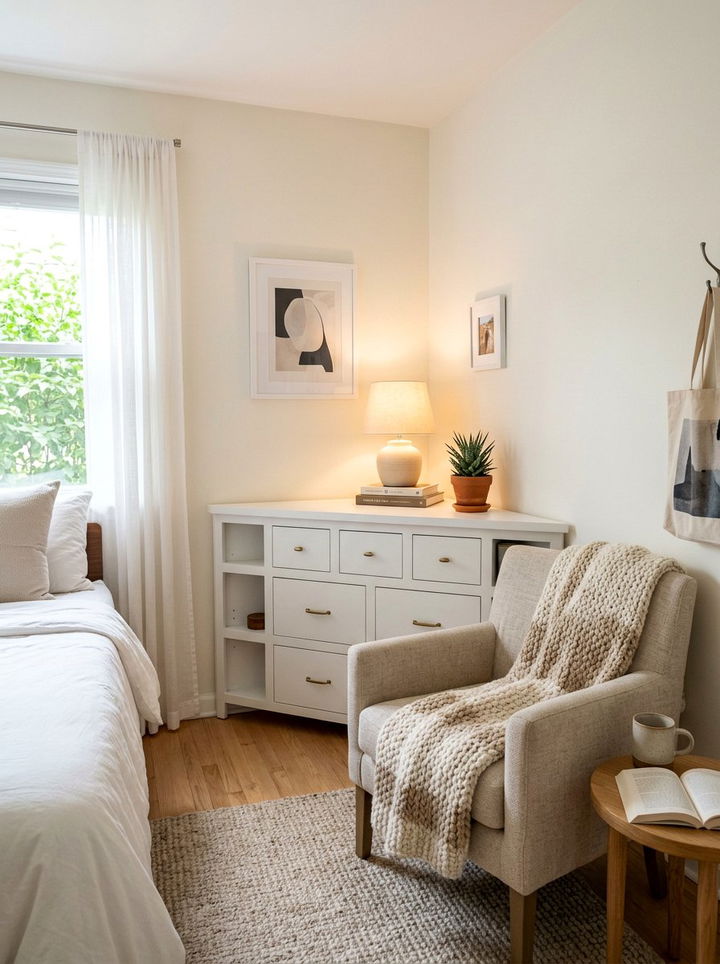 Corner Space Dresser - 30 bedroom dresser ideas