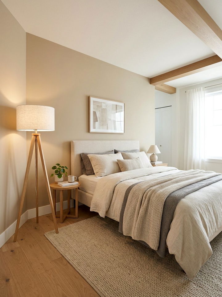 Corner bedroom floor lamp - 30 bedroom dimmer lights ideas