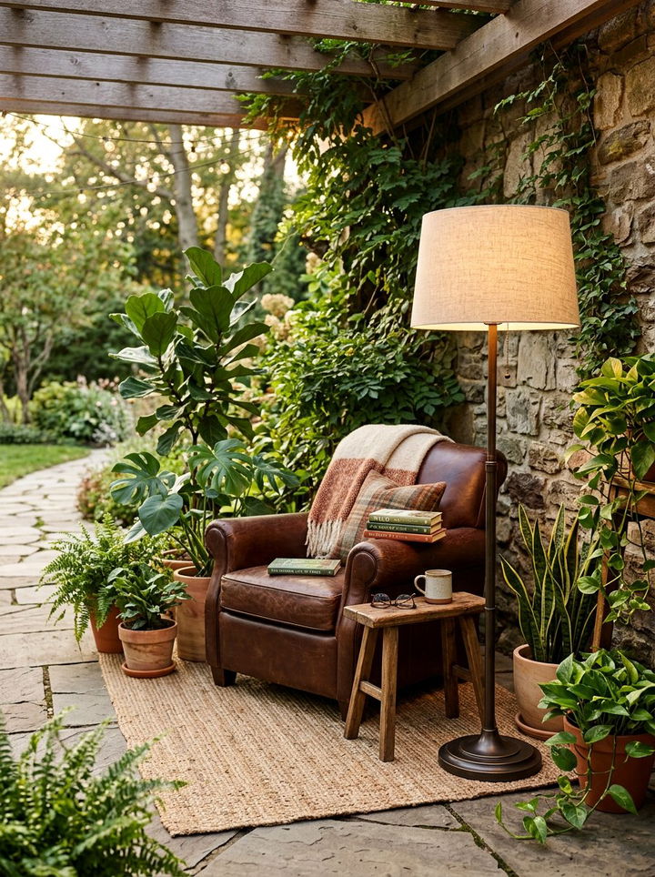 Corner floor lamp - 30 bedroom task lighting ideas