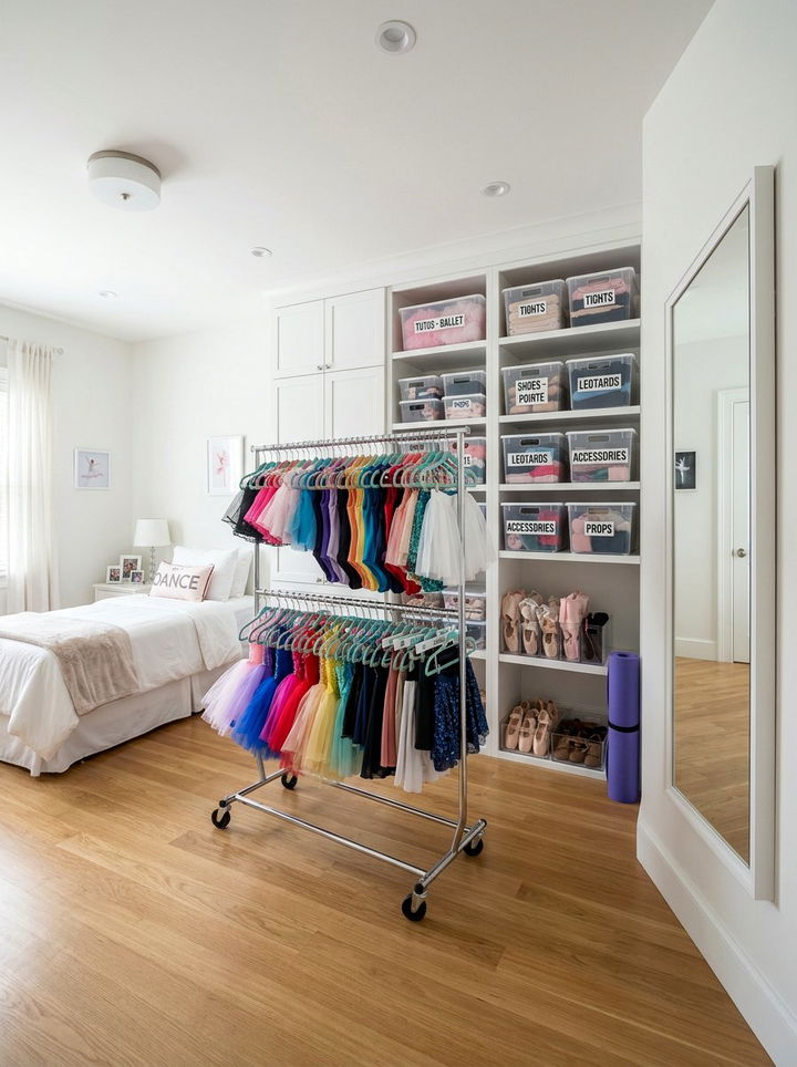 Costume Storage Dance Bedroom - 30 dance bedroom ideas