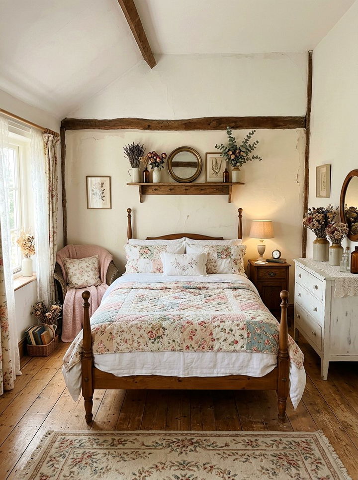 Cottage Core Bedroom - 30 quick bedroom ideas