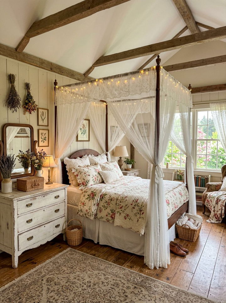 Cottagecore Aesthetic Bedroom - 30 trending bedroom ideas