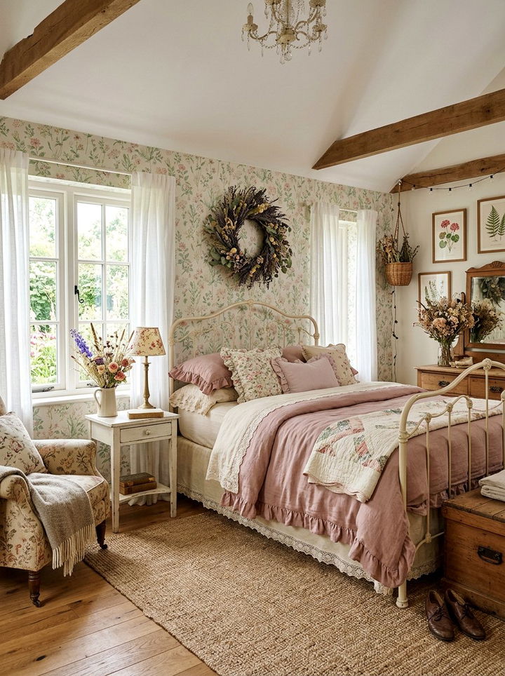 Cottagecore Bedroom - 30 bedroom themes
