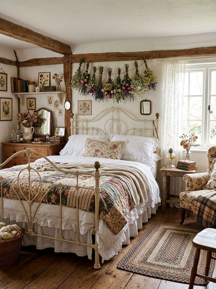 Cottagecore Bedroom - 30 bedroom transformation ideas