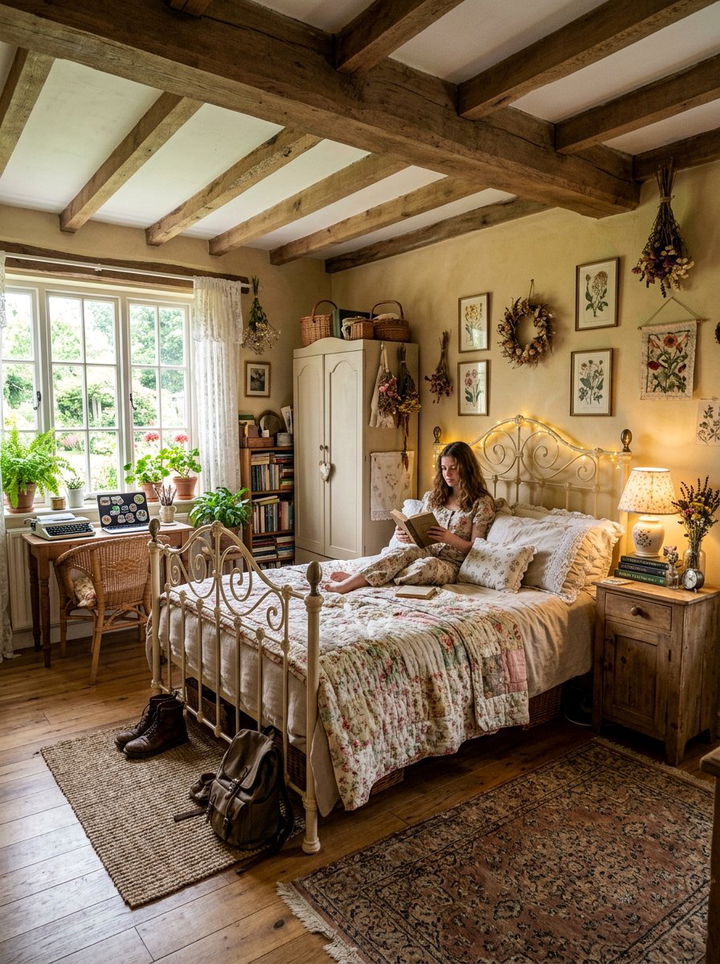 Cottagecore teen bedroom - 30 teen bedroom ideas