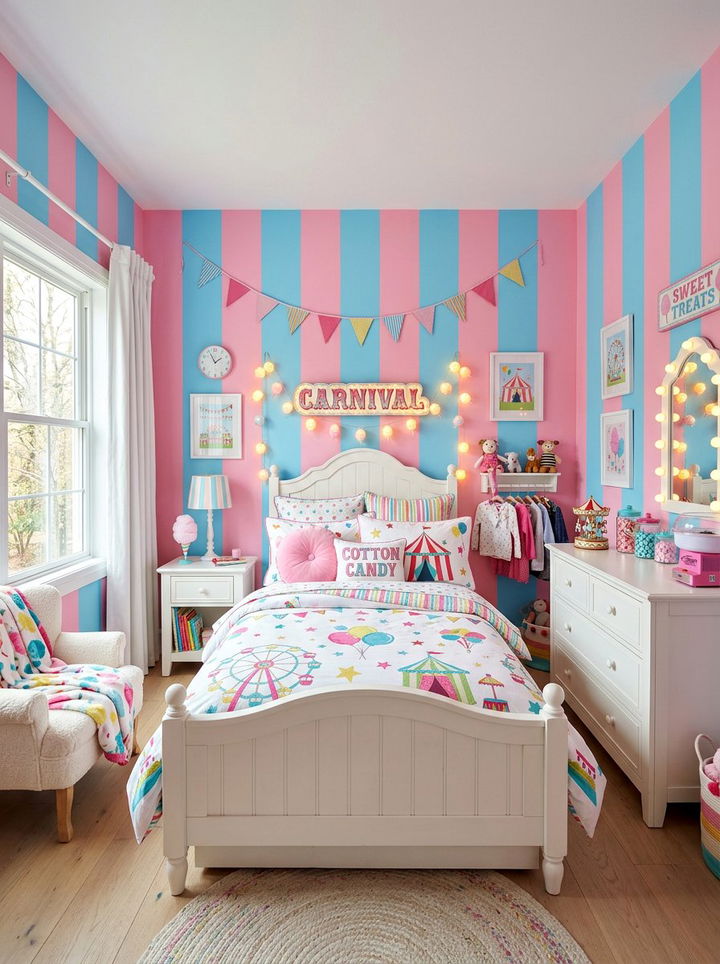 Cotton Candy Color Scheme - 30 unicorn bedroom ideas