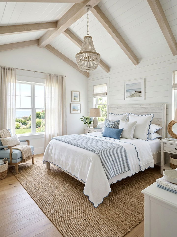 Cotton Coverlet - 30 soft texture bedroom ideas