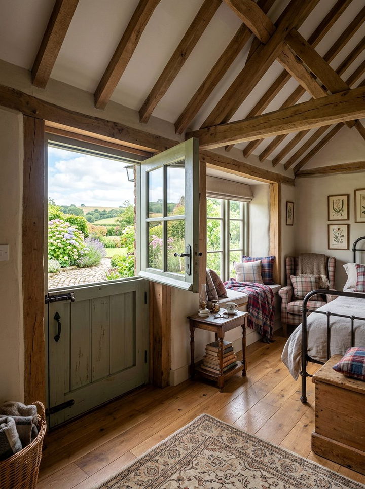 Country Style Dutch Door - 30 bedroom door designs