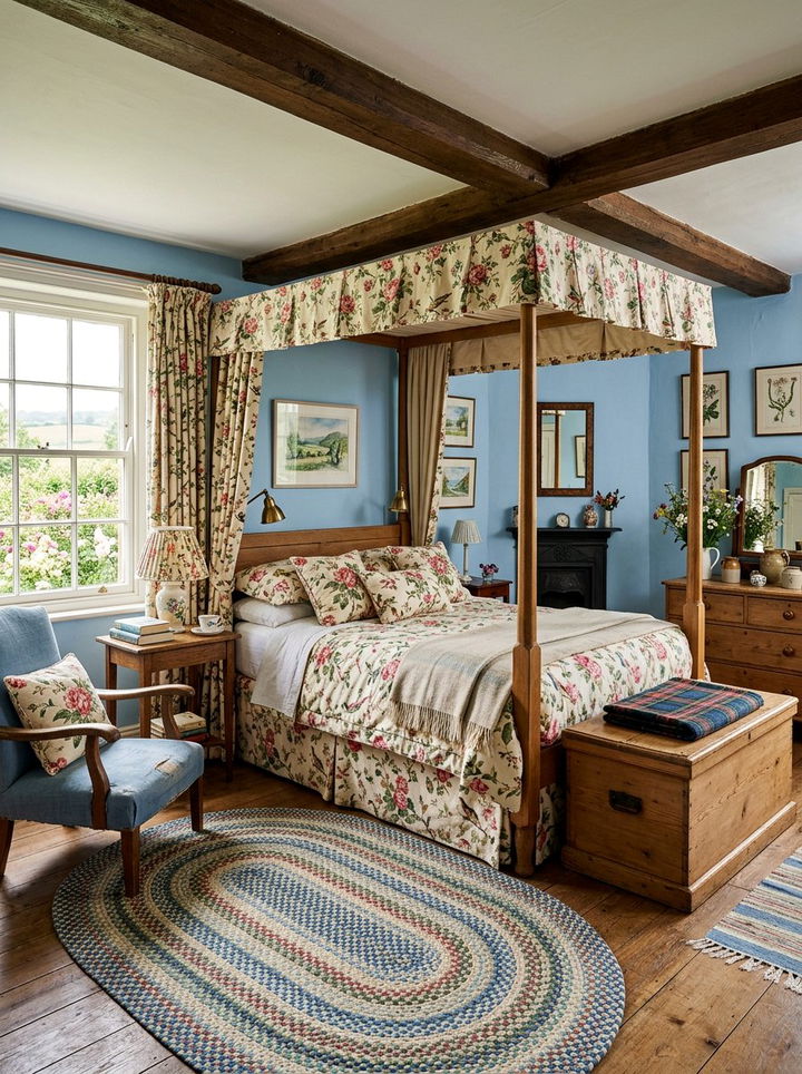 Country house Georgian bedroom - 30 Georgian bedroom ideas