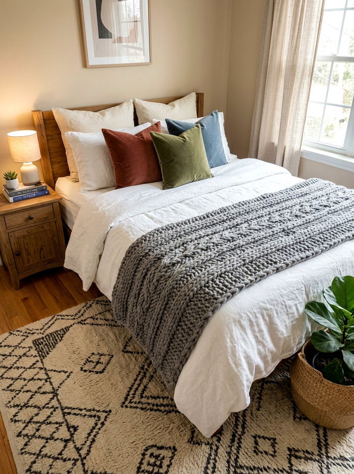 Cozy Bedding Texture - 30 bedroom photography ideas