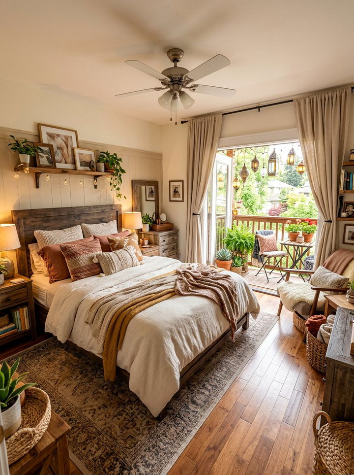 Cozy Bedroom Balcony - 30 bedroom with balcony ideas