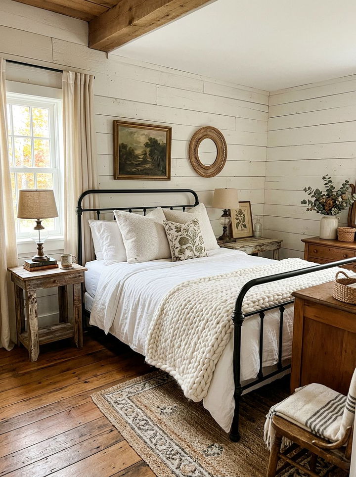 Cozy Farmhouse Bedroom - 30 move in ready bedroom ideas