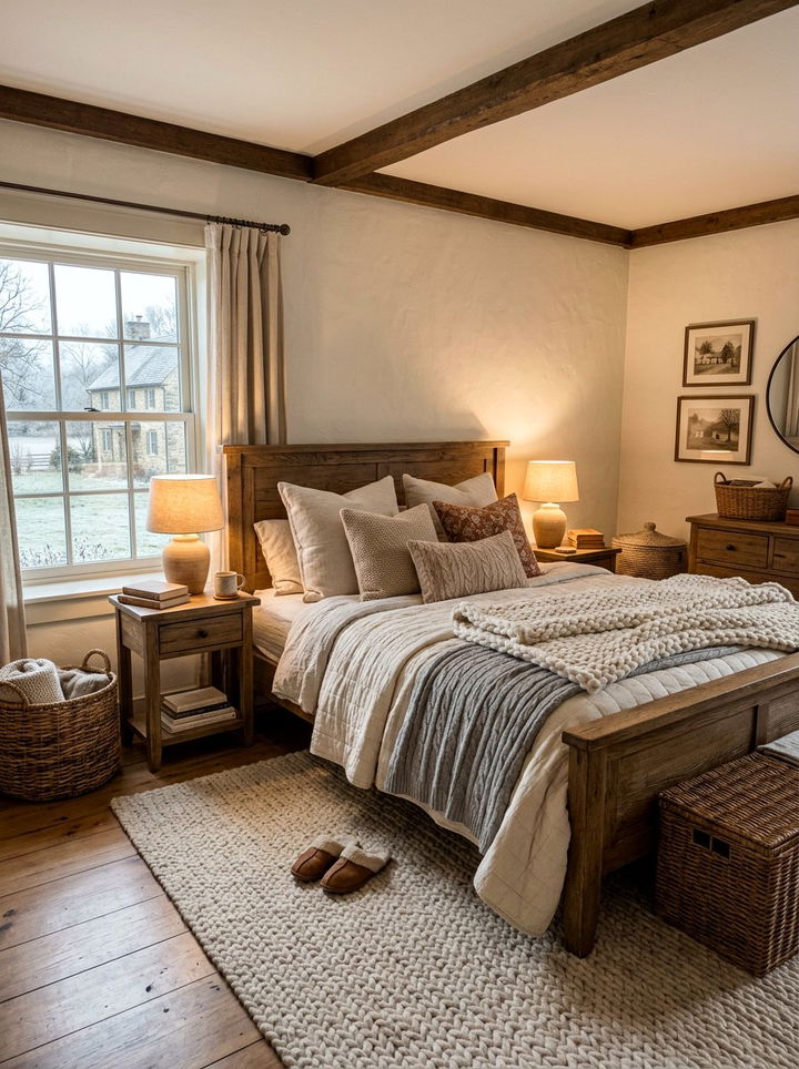 30 Rustic Farmhouse Bedroom Ideas for a Cozy Home