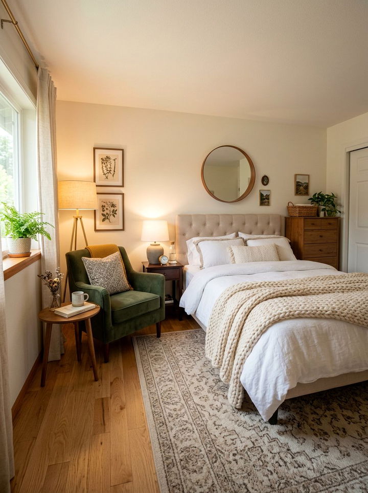 Cozy Guest Bedroom - 30 bedroom transformation ideas