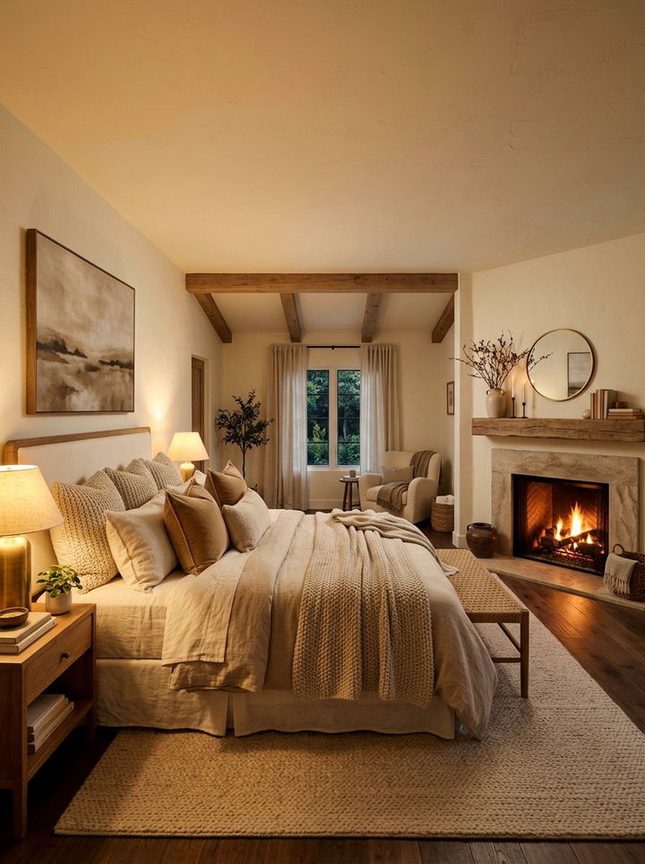 Cozy Neutral Bedroom - 30 soft neutral bedroom ideas