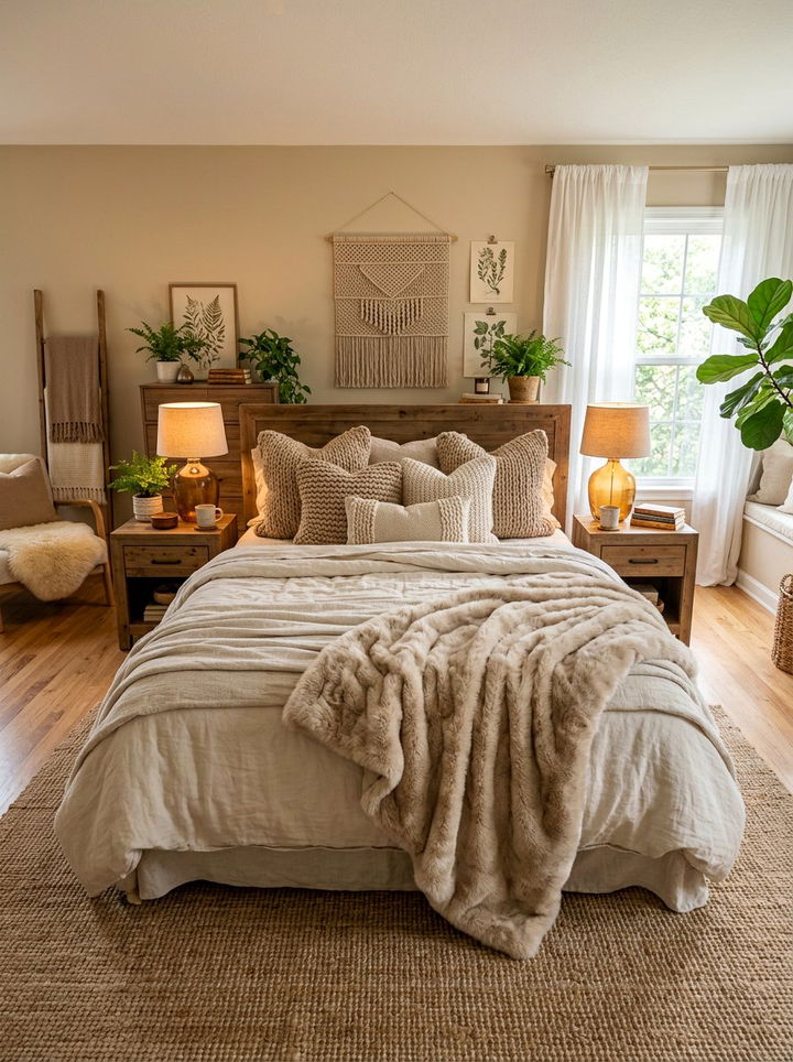 Cozy Tan Bedroom - 30 tan bedroom ideas