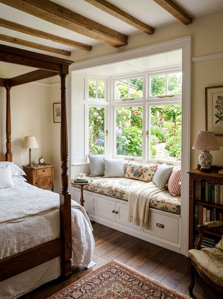 Cozy Window Seat - 30 traditional bedroom ideas