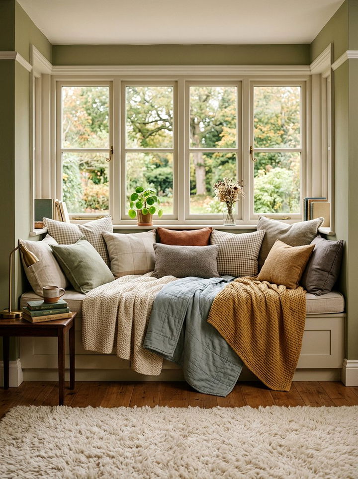 Cozy Window Seat - 30 bedroom window seat ideas
