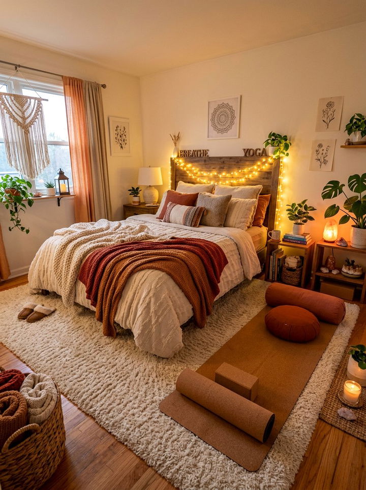Cozy Yoga Bedroom - 30 yoga bedroom ideas