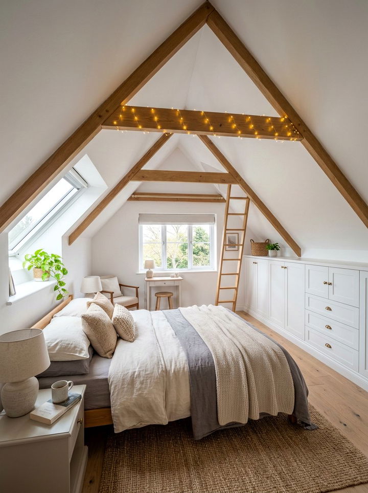 Cozy attic bedroom - 30 teen bedroom ideas