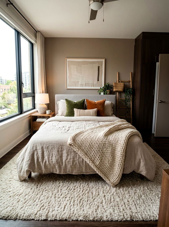 Cozy condo bedroom textures - 30 condo bedroom ideas