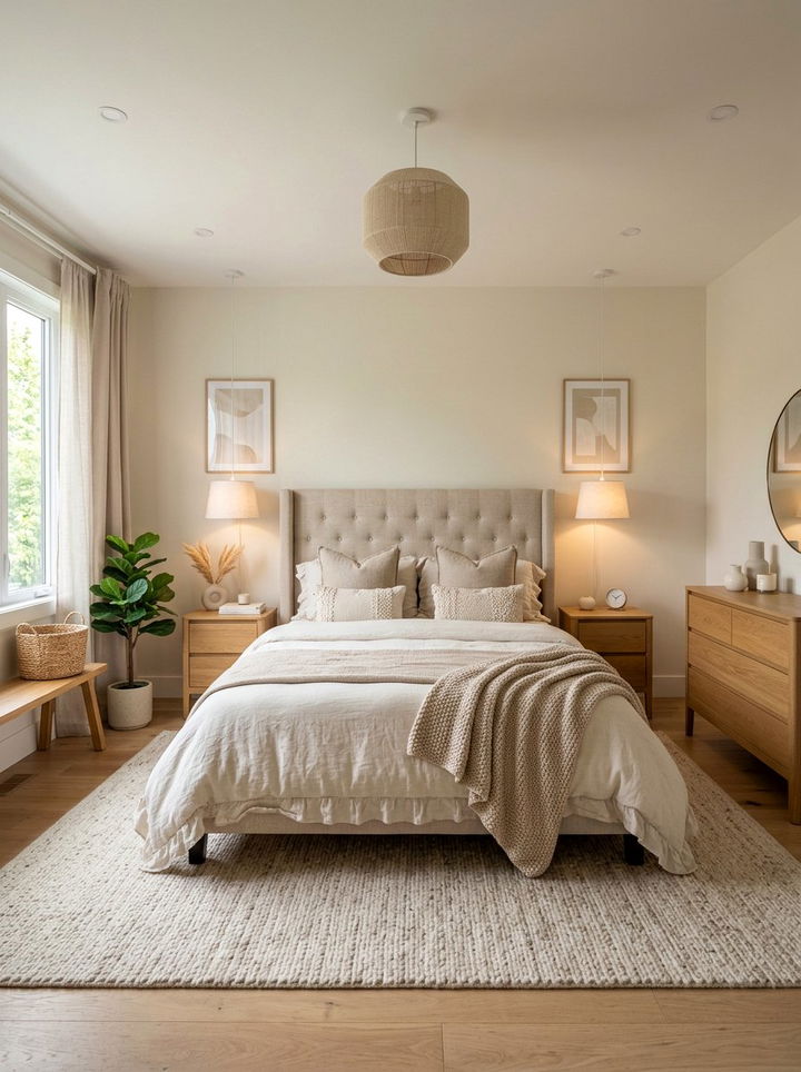 Cream And Beige Bedroom - 30 cream bedroom design ideas