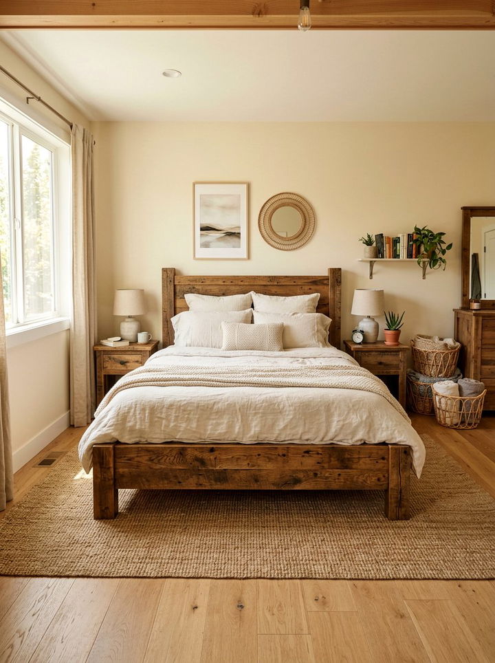 Cream And Wood Bedroom - 30 beige and cream bedroom color combo