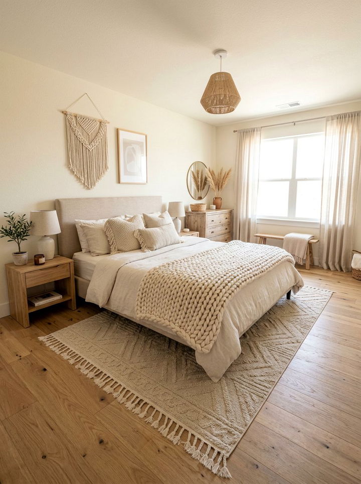 Cream Bedroom - 30 serene bedroom color ideas