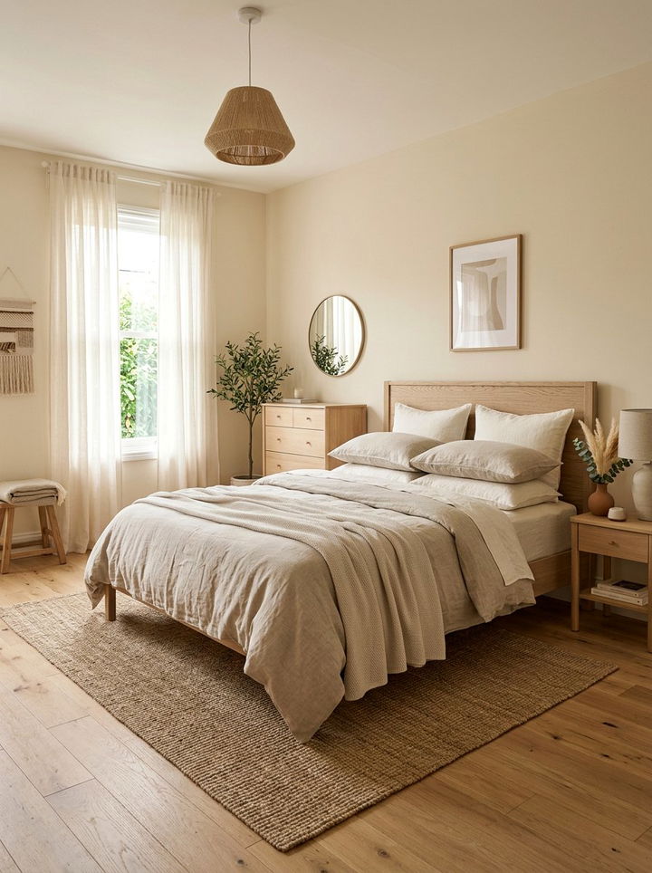 Cream Bedroom Linen Bedding - 30 cream bedroom design ideas