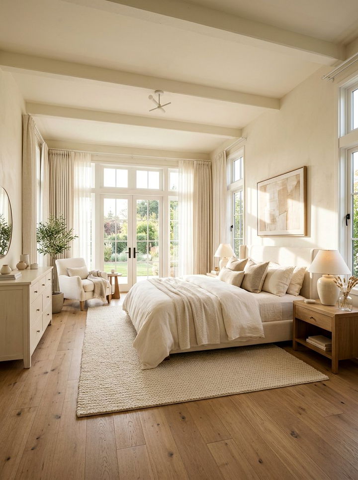 Cream Bedroom With Natural Light - 30 warm cream bedroom ideas
