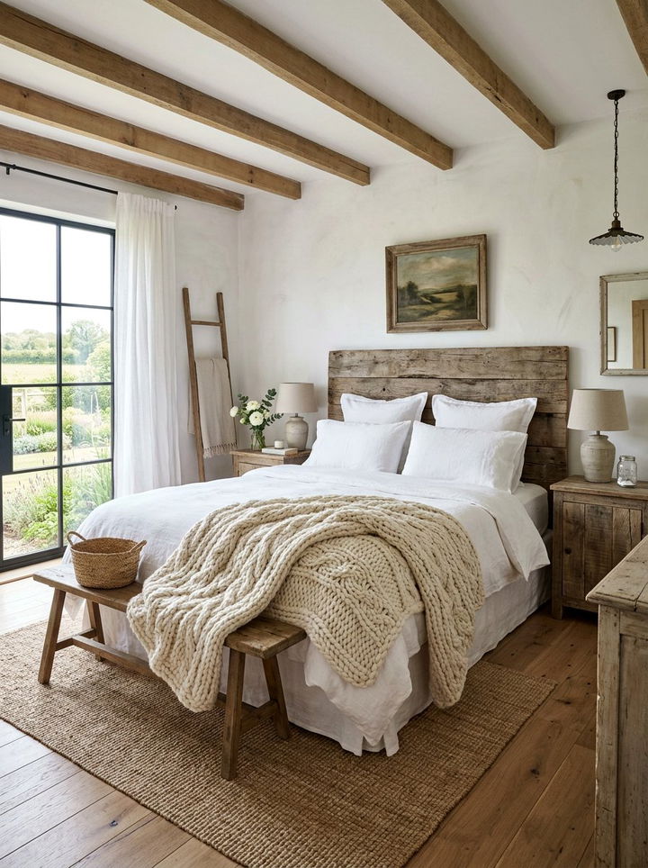 Cream Chunky Knit Fleece Blanket - 30 bedroom fleece blankets