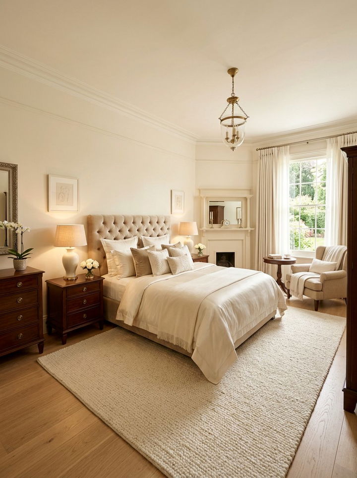 Cream Colored Bedroom - 30 bright bedroom ideas