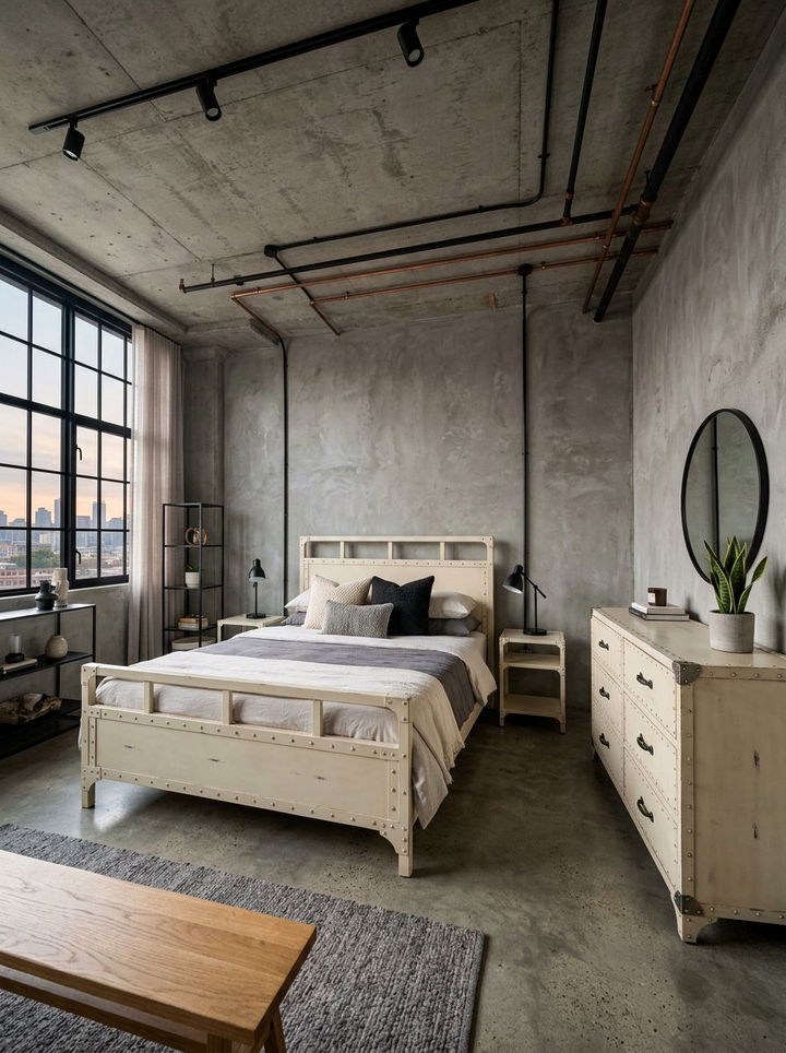 Cream Industrial Bedroom Furniture - 30 cream bedroom furniture ideas