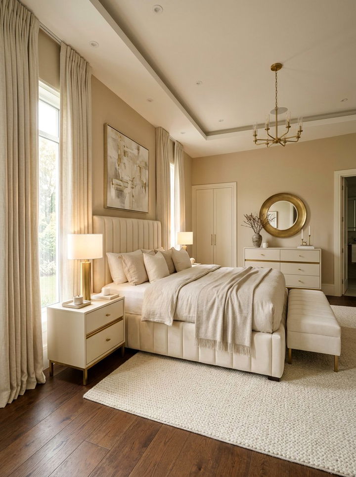 Cream Master Bedroom Furniture - 30 cream bedroom furniture ideas