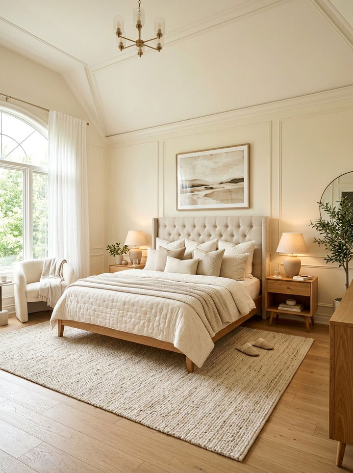 Cream Master Bedroom - 30 warm cream bedroom ideas