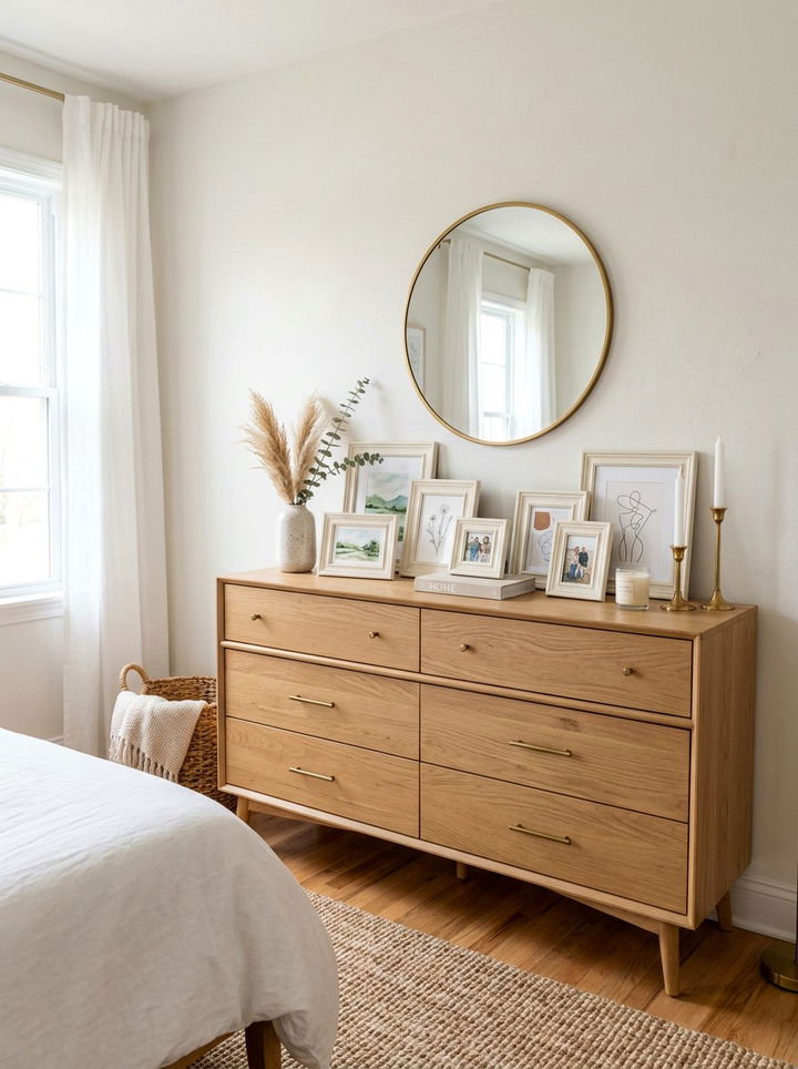 Cream Photo Frames - 30 cream bedroom accessories ideas