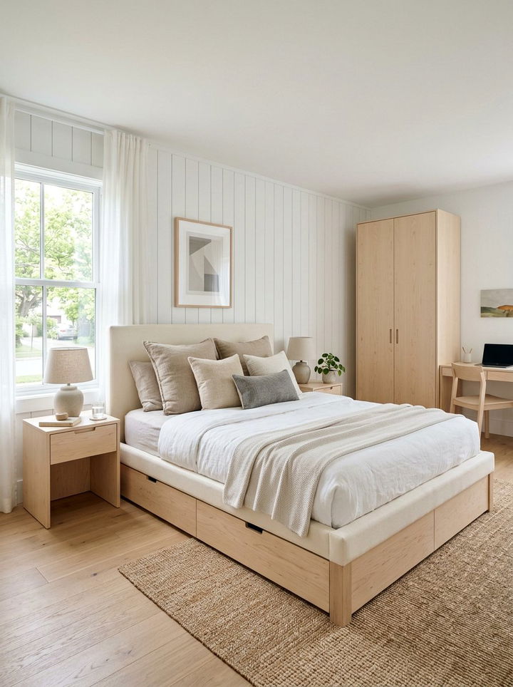 Cream Scandinavian Bedroom Furniture - 30 cream bedroom furniture ideas