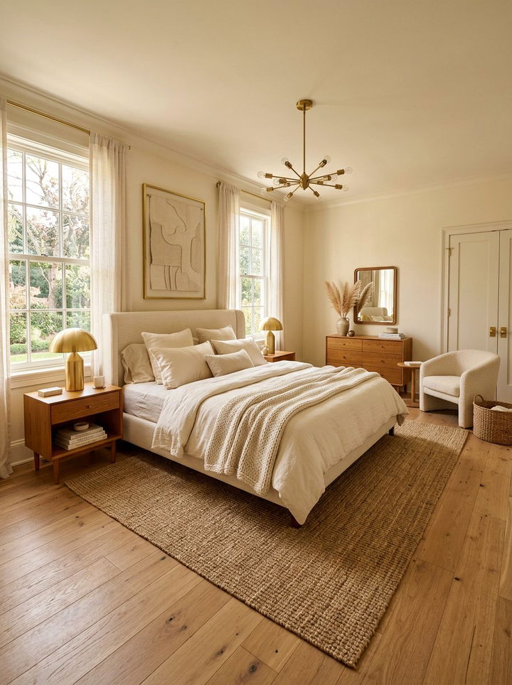 Cream bedroom - 30 soft color bedroom ideas