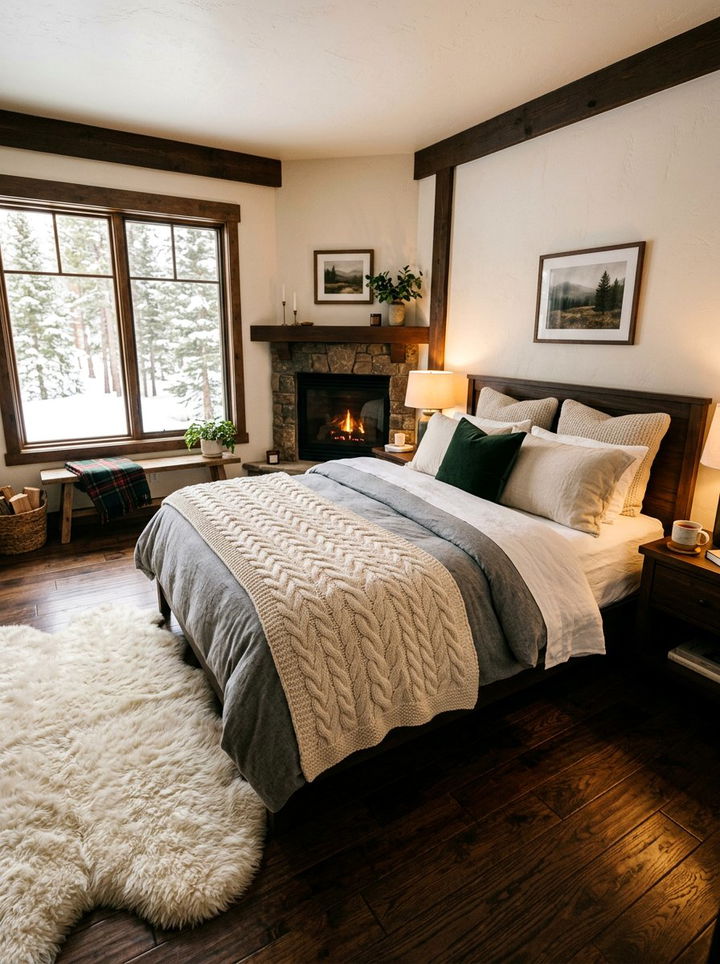 Cream cable knit cotton throw - 30 bedroom cotton blankets