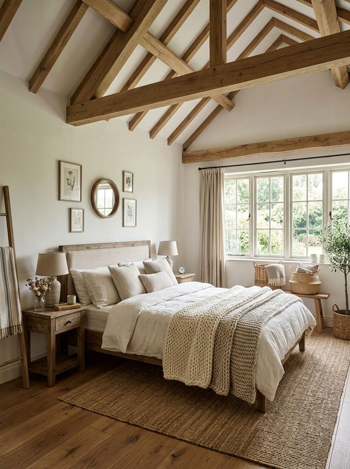 Creamy White Bedroom - 30 relaxing bedroom color ideas