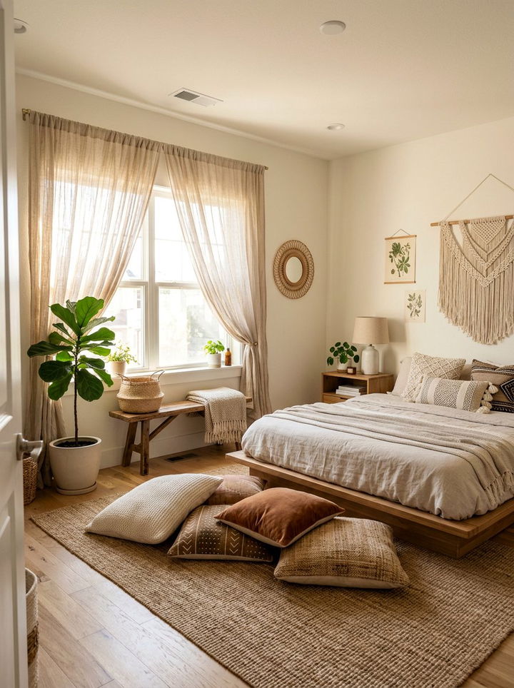 Crinkle sheer curtains - 30 bedroom sheer curtains