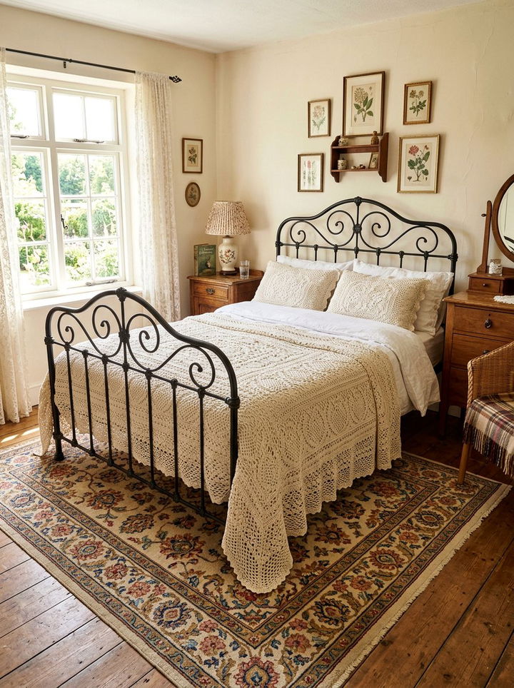 Crochet Bed Blanket - 30 bedroom throws