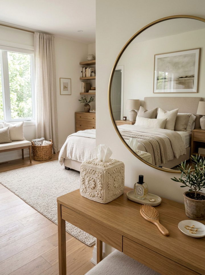 Crochet Tissue Box Cover - 30 crocheted bedroom ideas