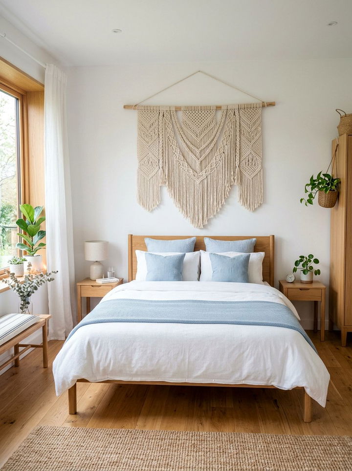 Crochet Wall Hanging - 30 crocheted bedroom ideas