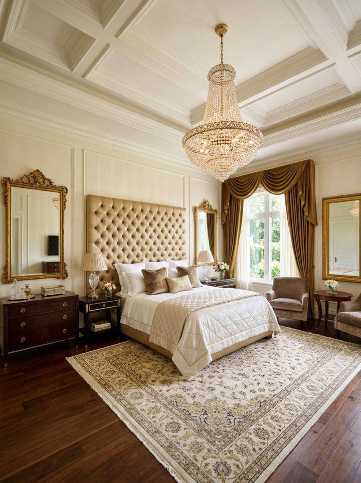 Crystal Bedroom Chandelier - 30 bedroom pendant lighting ideas