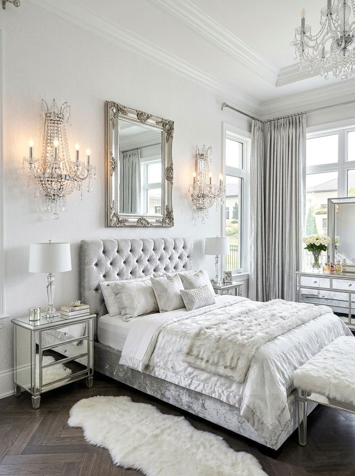Crystal Glass Bedroom Sconces - 30 bedroom sconce ideas