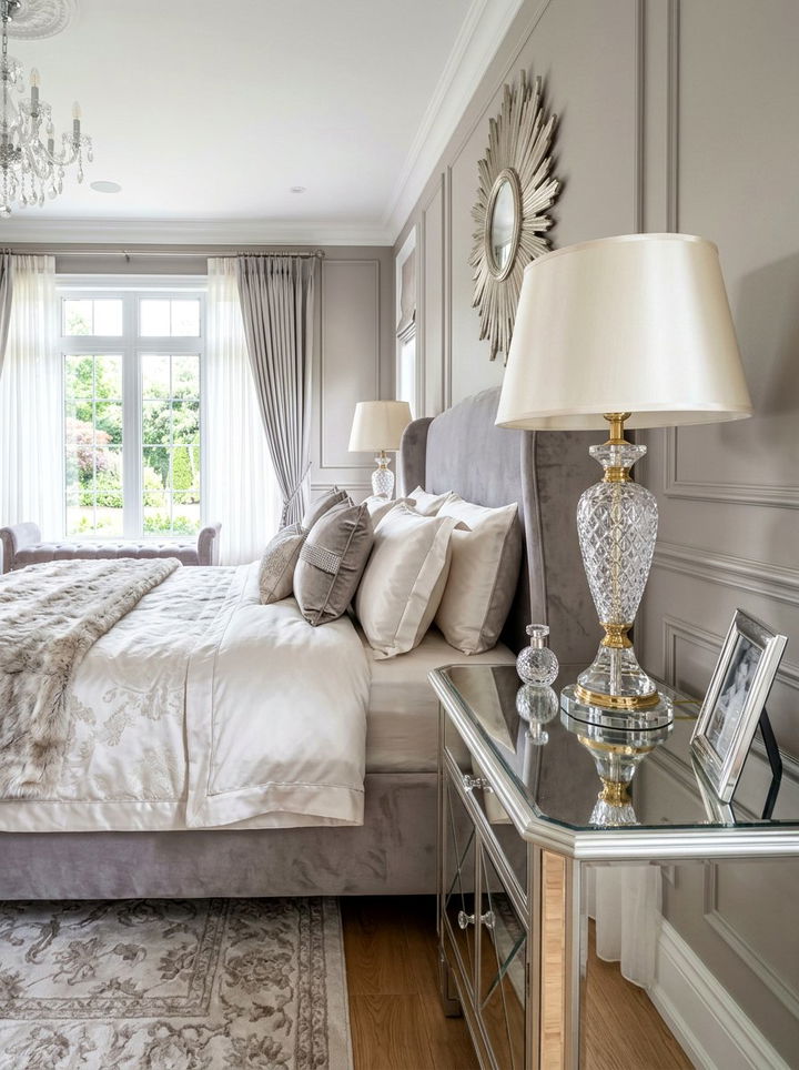 Crystal Table Lamp - 30 bedroom lamps