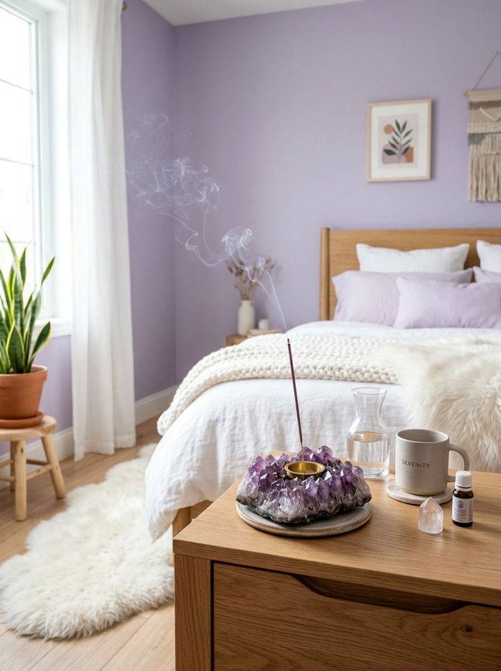 Crystal incense holder - 30 bedroom incense holders