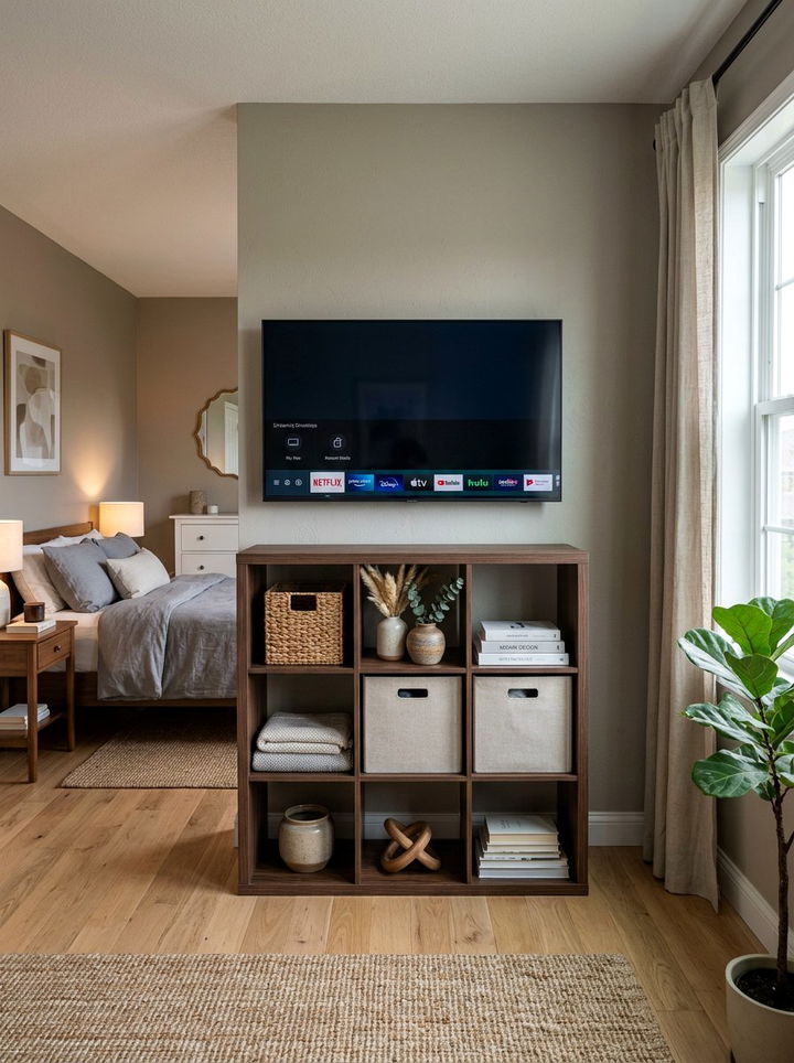 Cube Storage TV Stand - 30 bedroom storage cubes